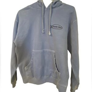 High End Hawaiian Island KAUAI Light Blue Women’s M Yesterdays Hoodie MINTY